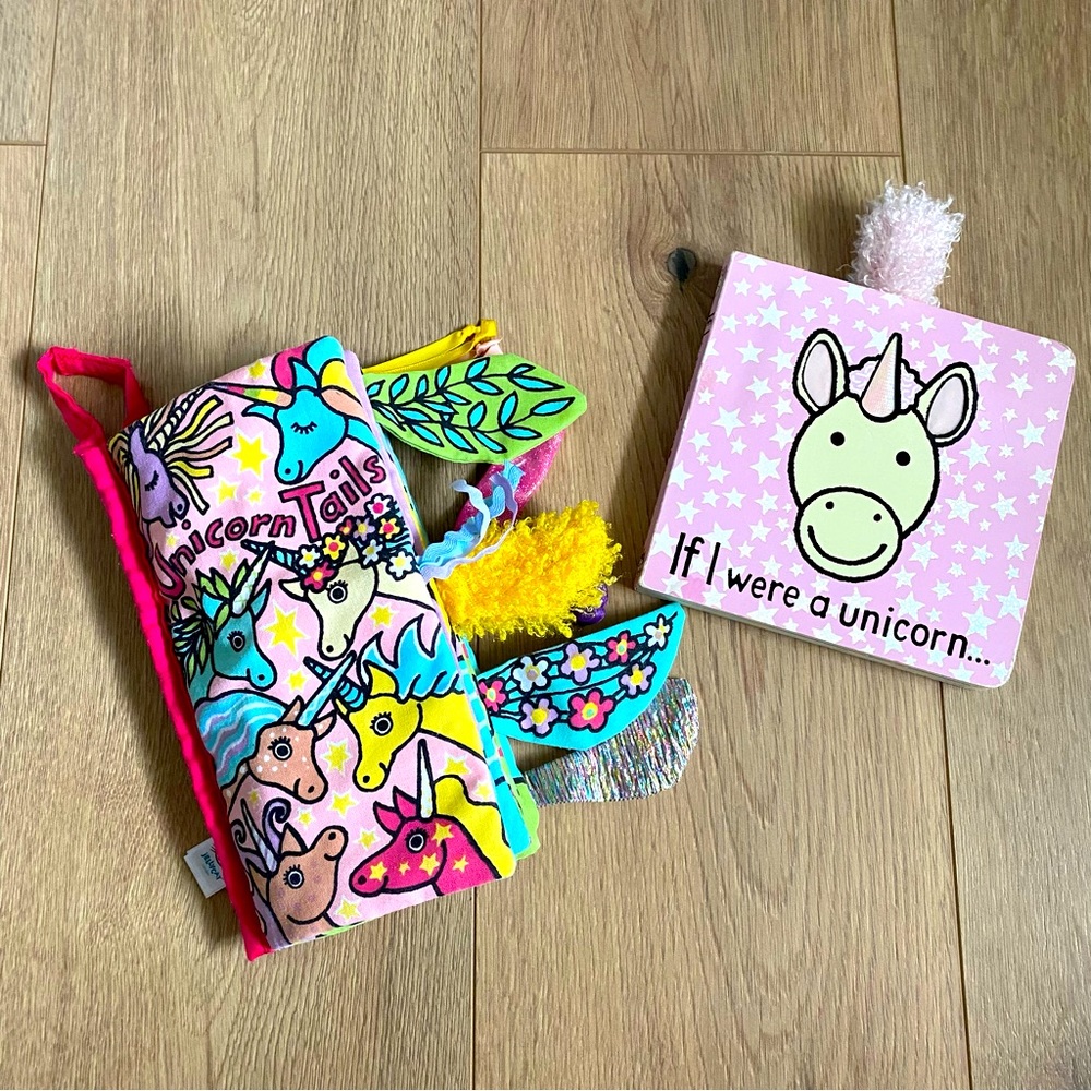 Jellycat Unicorn book bundle - Picture 1 of 13